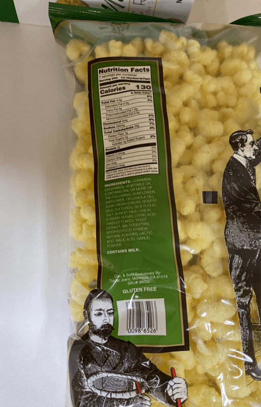 Trader Joe'S World'S Puffiest Sour Cream & Onion Corn Puffs