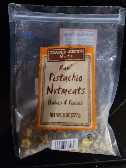 Trader Joe’S Raw Pistachio Nutmeats Halves &