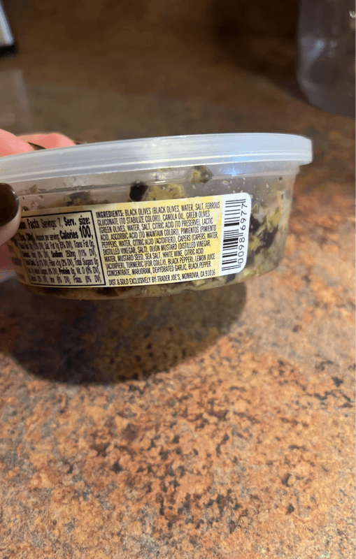 Trader Joe'S Traditional Olive Tapenade