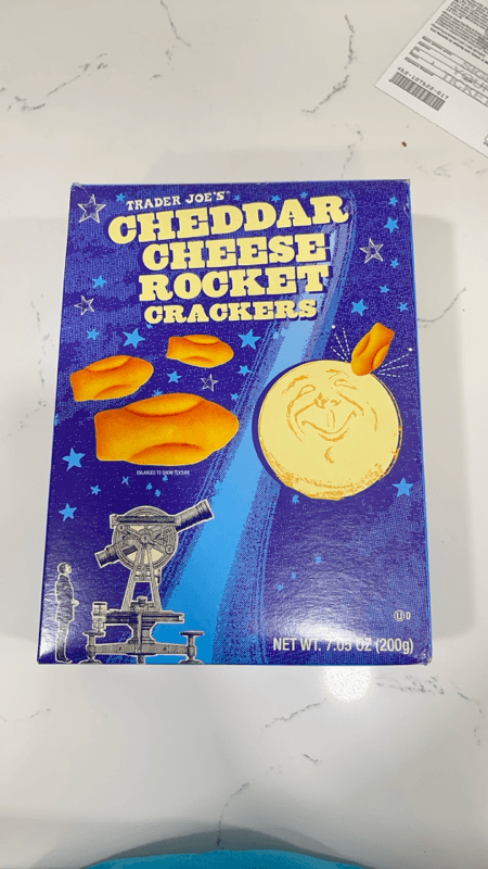 Trader Joe'S Cheddar Cheese Rocket Crackers