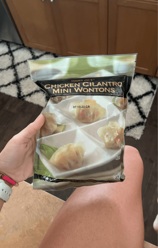 Trader Joe'S Chicken Cilantro Mini Wontons