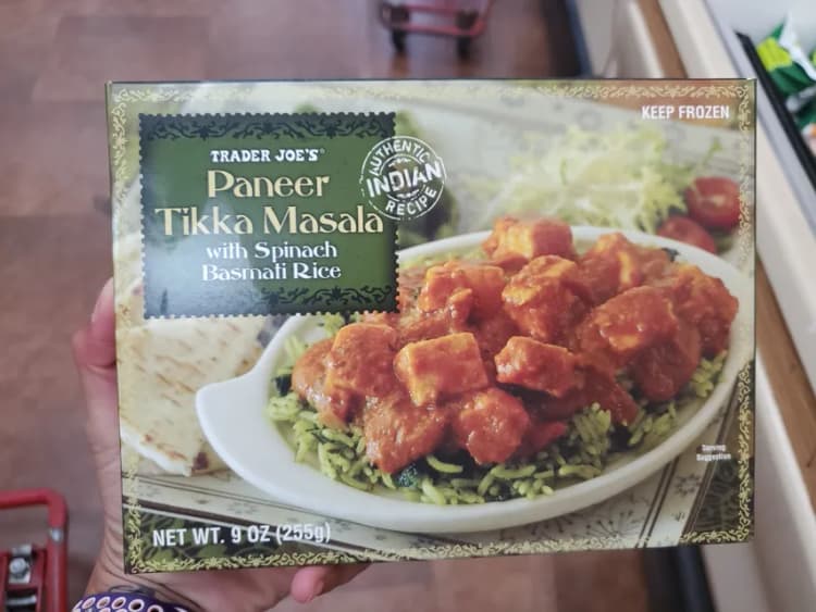 Trader Joe'S Paneer Tikka Masala With Spinach Basmati Rice