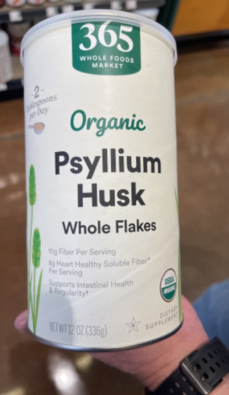 365 Whole Foods Market Organic Psyllium Husks Whole Flakes