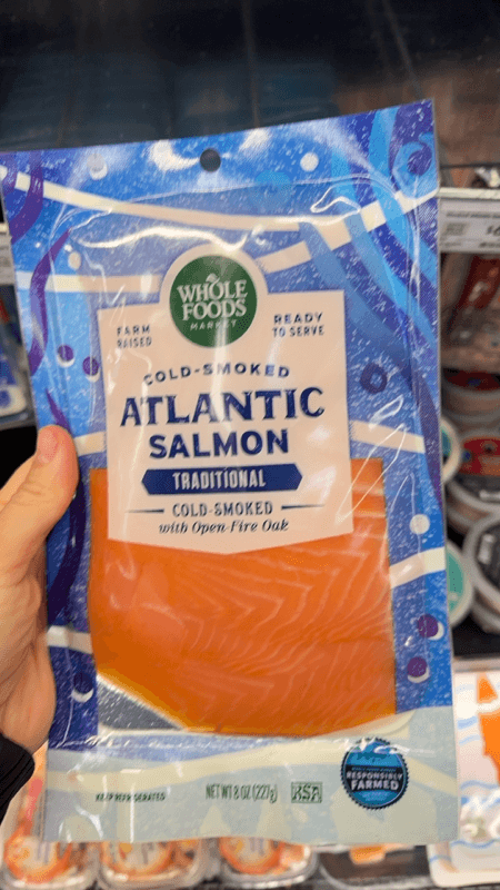 Whole Foods Market Cold-Smoked Atlantic Salmon Traditional