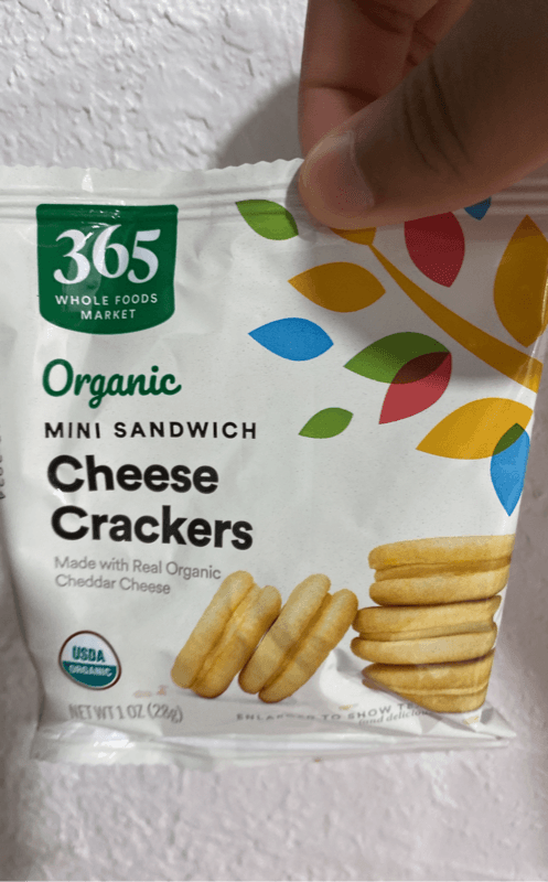 365 Whole Foods Market Organic Mini Sandwich Cheese Crackers