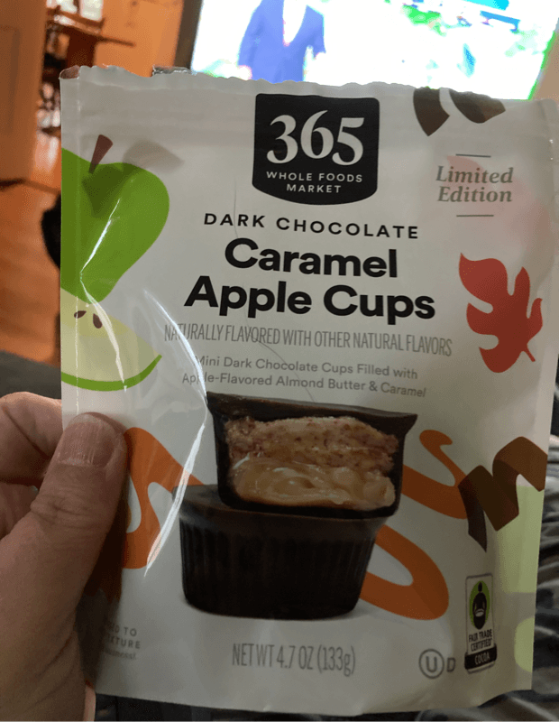 365 Whole Foods Market Dark Chocolate Caramel Apple