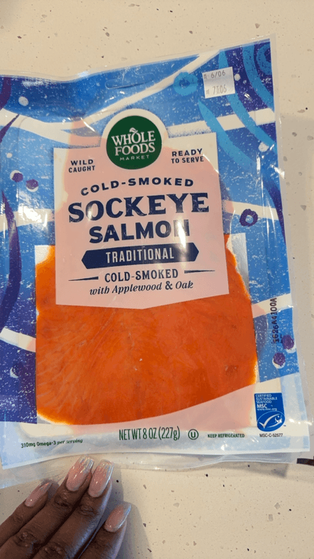 Whole Foods Market Cold-Smoked Sockeye Salmon