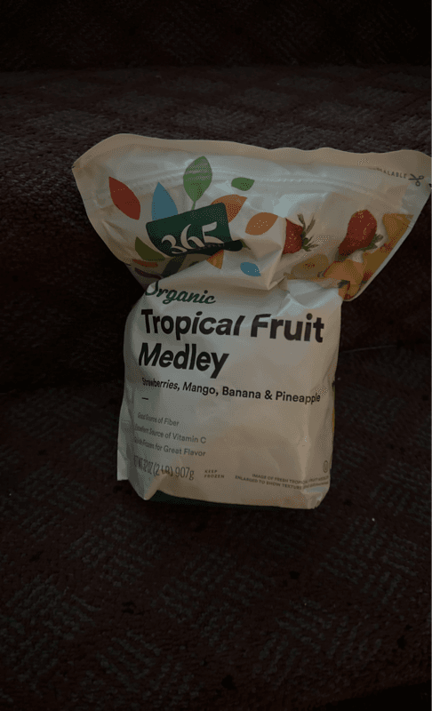 365 Whole Food Market Organic Tropical Fruit Medley