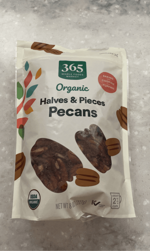 365 Whole Foods Market Organic Halves & Pieces Pecans