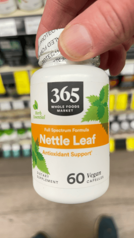 365 Whole Foods Market Full Spectrum Formula Nettle Leaf