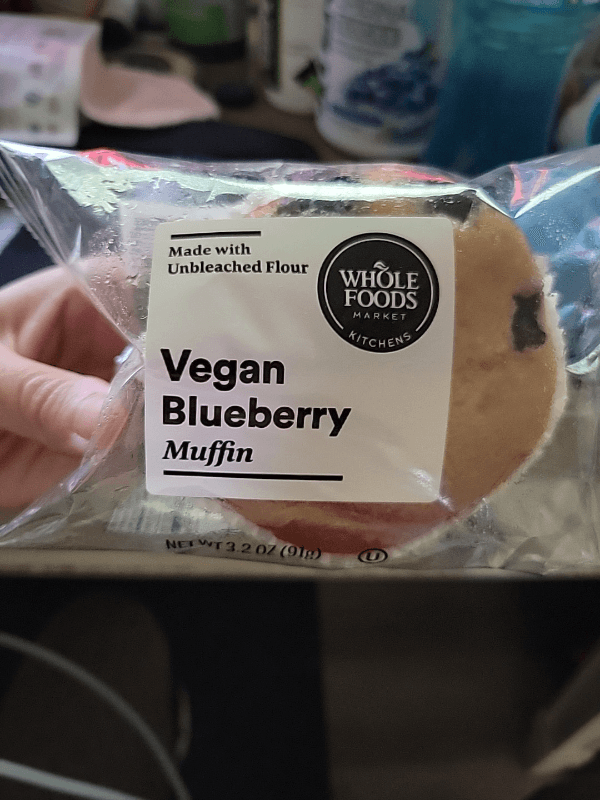 Whole Foods Market Kitchens Vegan Blueberry Muffin