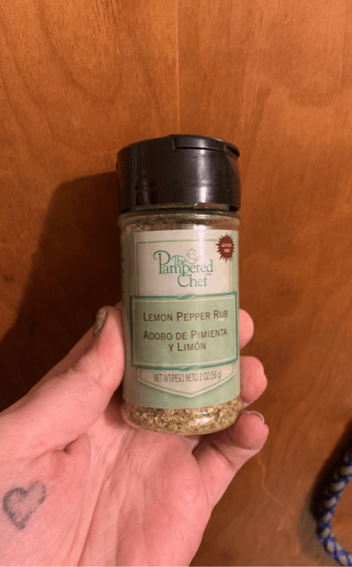 The Pampered Chef Lemon Pepper Rub