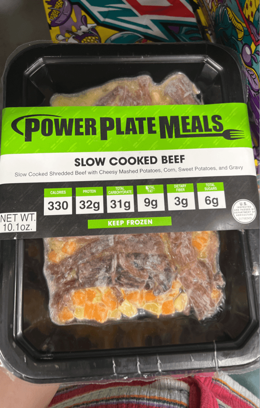 Power Plate Meals Slow Cooked Beef
