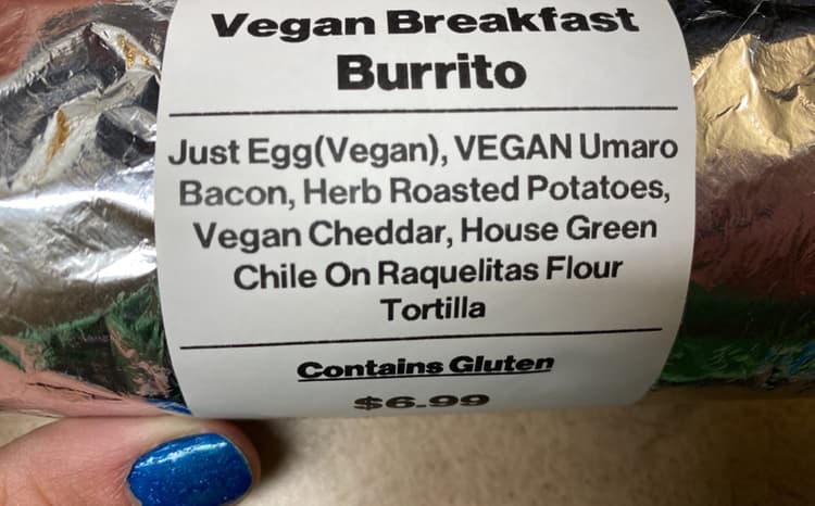Vegan Breakfast Burrito