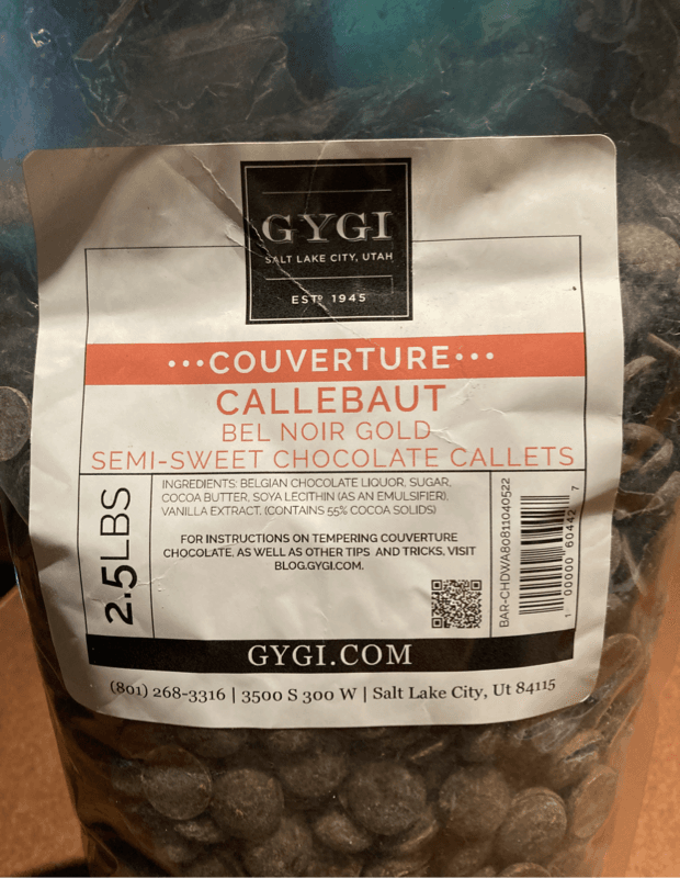 Gygi Couverture Semi-Sweet Chocolate Callets