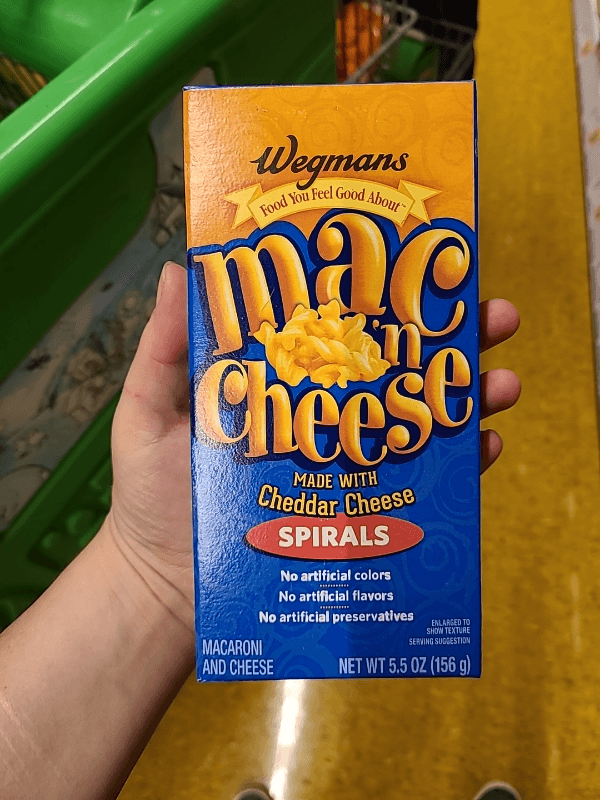 Wegmans Mac 'N Cheese Made With Cheddar Cheese Spirals