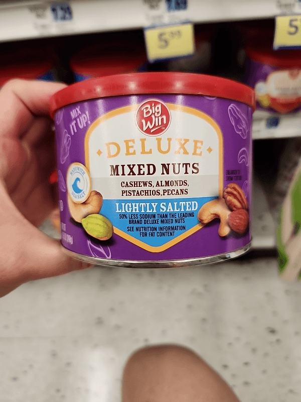 Big Win Deluxe Lightly Salted Mixed Nuts