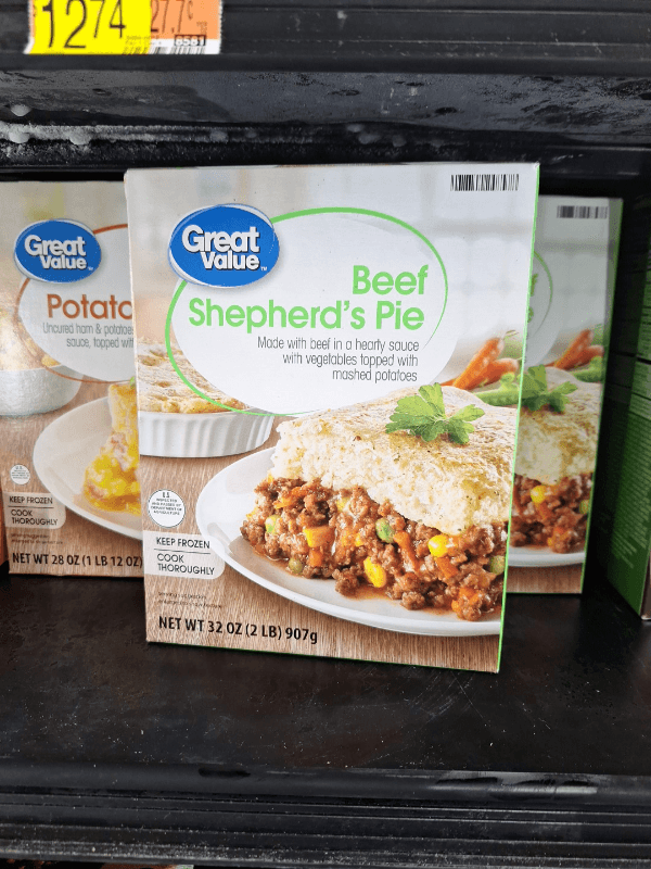 Great Value Beef Shepherd'S Pie