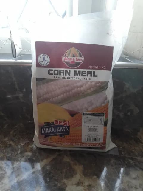 Alam & Sons Desi Makai Aata Corn Meal