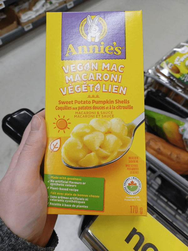 Annie'S Vegan Mac Macaroni Sweet Potato Pumpkin Shells