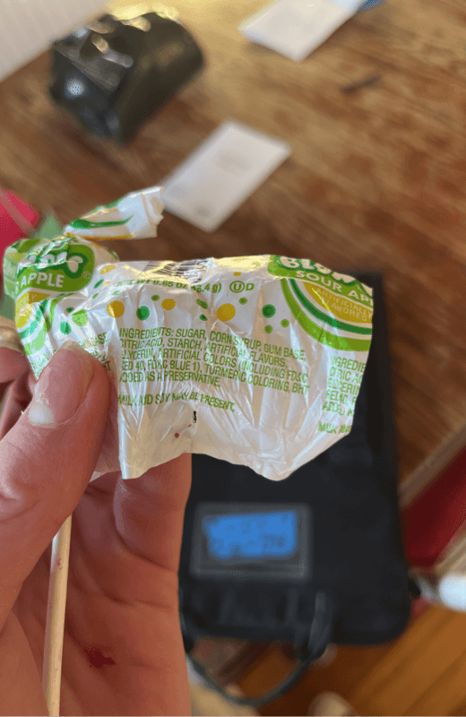 Charms Sour Apple Blow Pop
