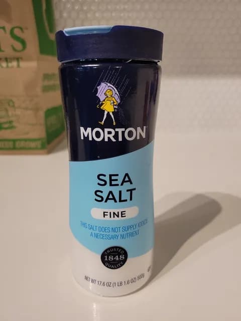 Morton Fine Sea Salt