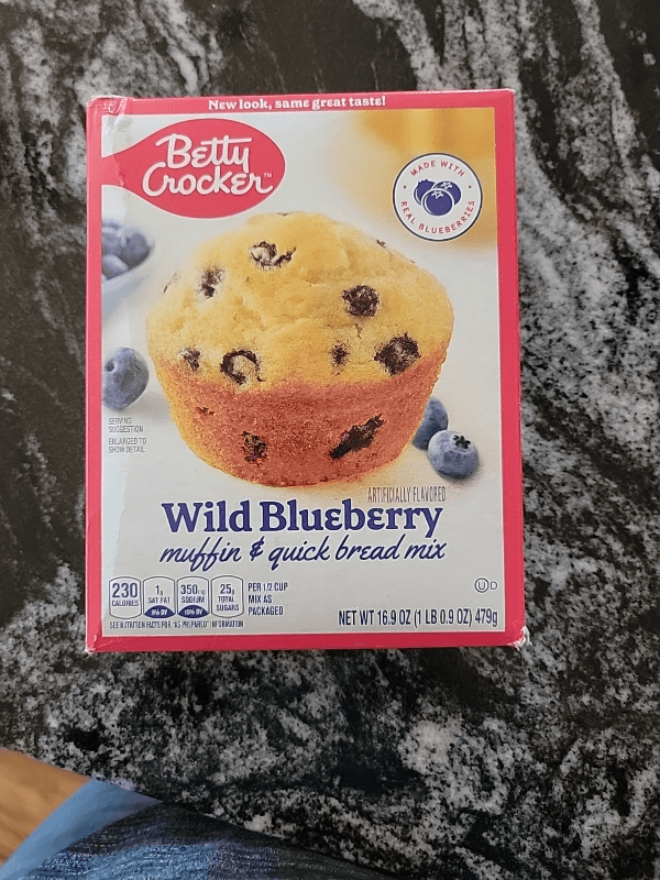 Betty Crocker Wild Blueberry Muffin & Quick Bread Mix