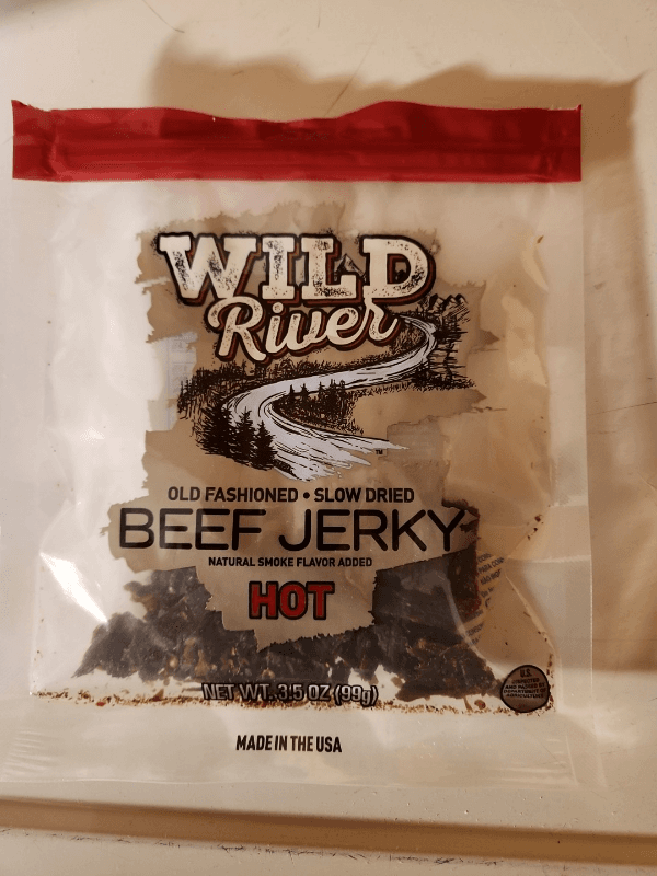 Wild River Old Fashioned Slow Dried Beef Jerky Hot