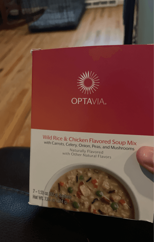 Optavia Wild Rice & Chicken Flavored Soup Mix