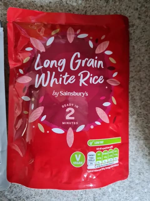 Sainsbury'S Long Grain White Rice