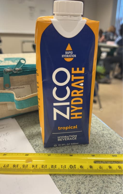 Zico Hydrate Tropical Hydration Beverage