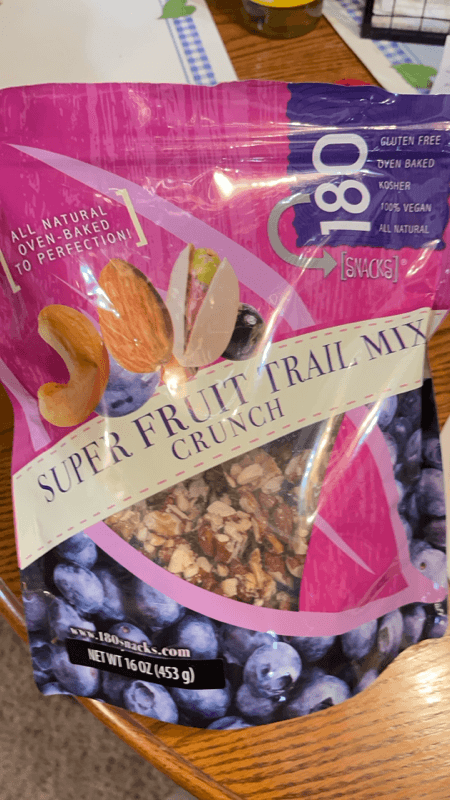 180 Snacks Super Fruit Trail Mix Crunch