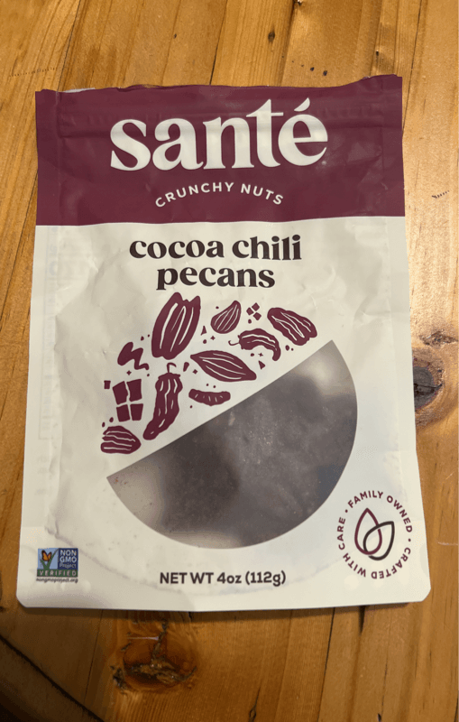 Sante Cocoa Chili Pecans Crunchy Nuts