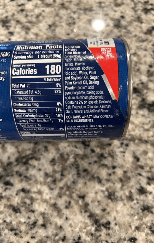 Pillsbury Grands Southern Homestyle Buttermilk