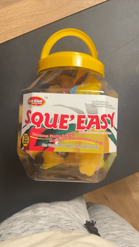 Fun Club Sque'Easy Fruity Snacks Mango Flavor