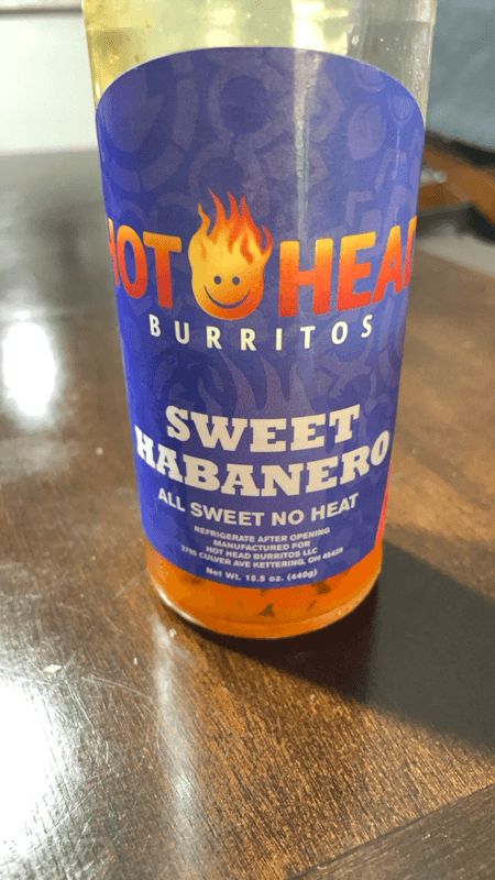 Hot Head Burritos Sweet Habanero