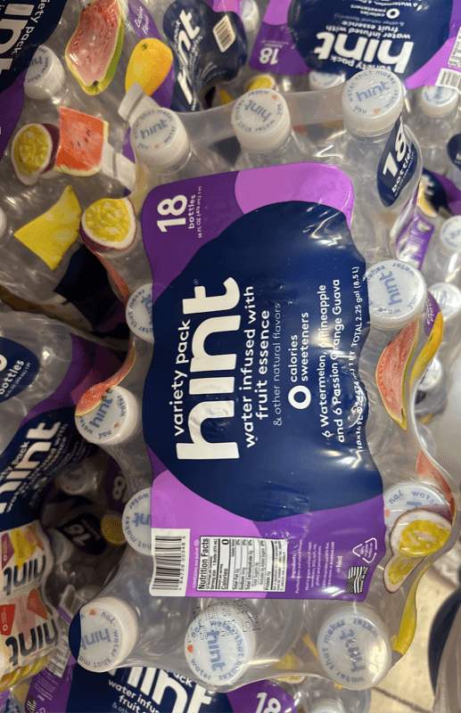 Hint Water Infused With Fruit Essence Variety