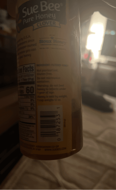 Sue Bee Pure Clover Honey