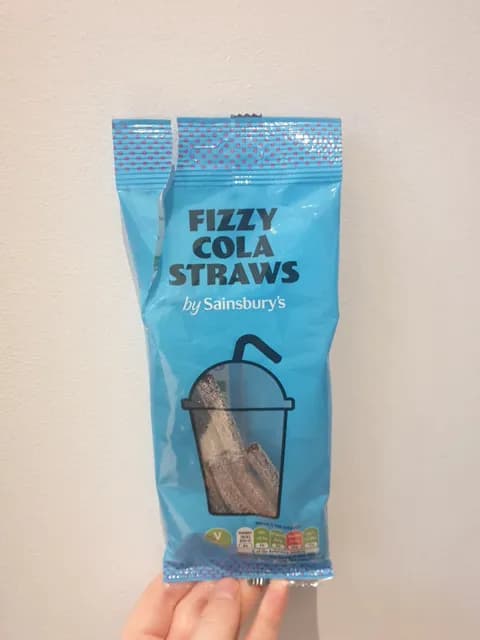 Sainsbury'S Fizzy Cola Straws