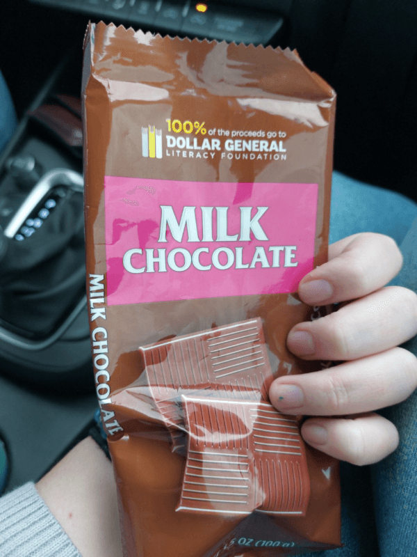 Dollar General Literacy Foundation Milk Chocolate