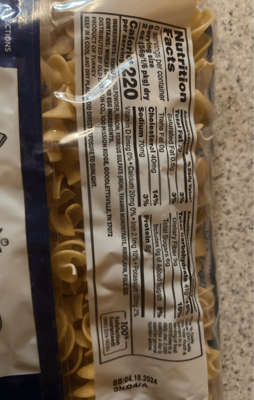 Clover Valley Extra Wide Egg Noodles