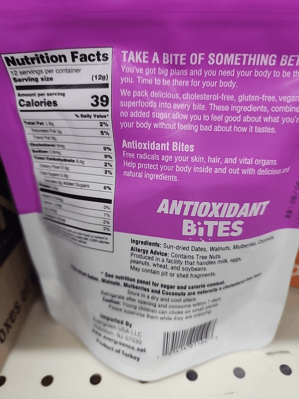 Evergreen Antioxidant Bites