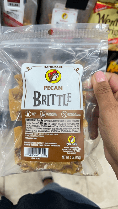Buc-Ee'S Pecan Brittle