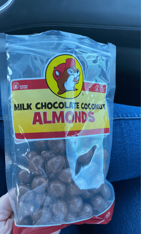 Buc-Ee'S Milk Chocolate Coconut Almonds