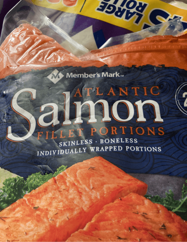 Member'S Mark Atlantic Salmon Fillet Portions Skinless, Boneless, Individually Wrapped Portions