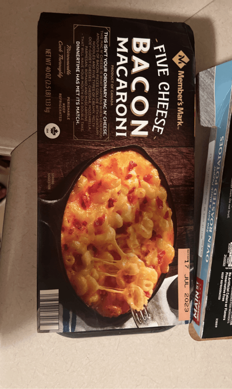 Member'S Mark Five Cheese Bacon Macaroni