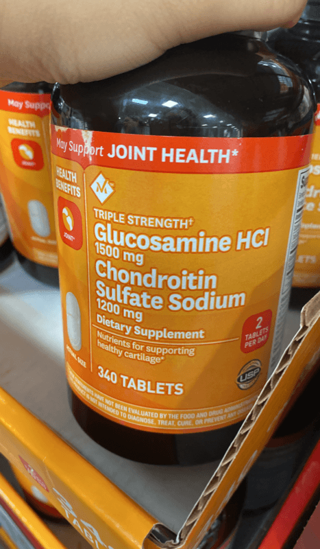 Member'S Mark Triple Strength Glucosamine Hcl, Chondroitin Sulfate Sodium