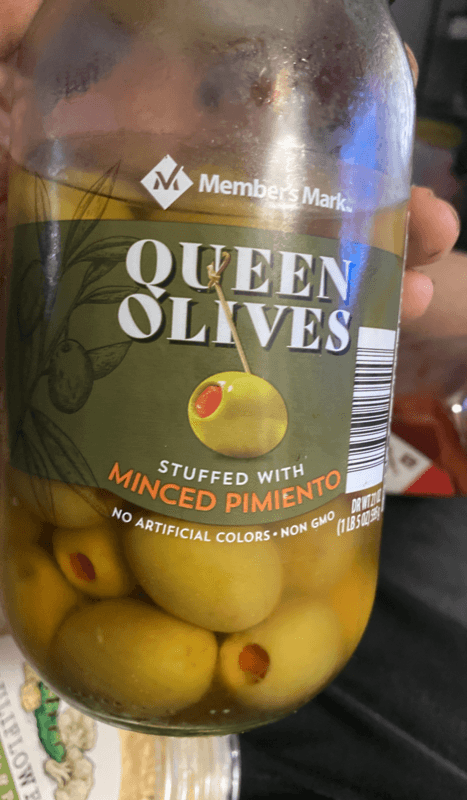 Member'S Mark Queen Olives Stuffed With Minced Pimiento