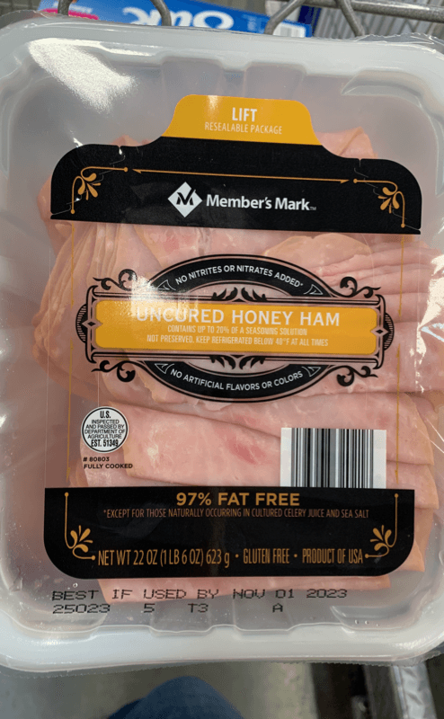 Member'S Mark Uncured Honey Ham