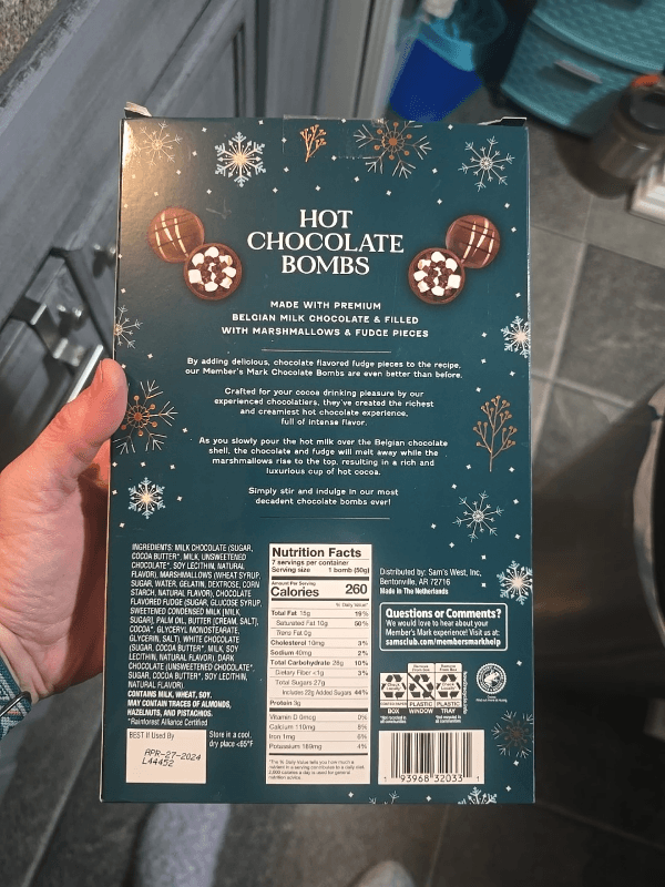 Member'S Mark Hot Chocolate Bombs